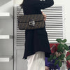 Fendi Mamma Bucket Zucca 帆布/皮革单肩包 卡其色
