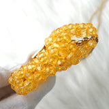 フェンディ マンマバケット ビーズ ピコサイズ ポーチ ミニバッグ イエロー - NEWSED