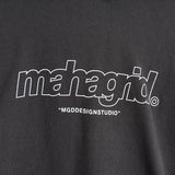 マハグリッド ロゴ パーカー チャコールグレー - NEWSED