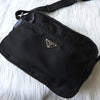 Prada Pocono Tessuto 尼龙三角标志黑色单肩包