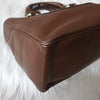 Celine Boogie Bag Leather Handbag Brown