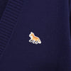 Maison Kitsune 狐狸徽标开衫 海军蓝