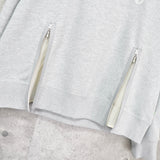 フレッドペリー ロゴ ジッパー パーカー グレー - NEWSED