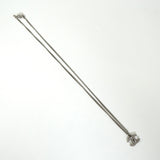 シャネル ココマーク ラインストーン ネックレス シルバー - NEWSED