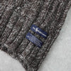 Ralph Lauren Alpaca Wool Low Gauge Long Scarf Gray Brown