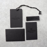 ヴァレンティノ スタッズ レザー クラッチバッグ ブラック - NEWSED