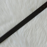 セリーヌ トリオンフ レザー ベルト ゴールド / ブラック - NEWSED