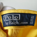 ポロ ラルフローレン ロゴ キャップ イエロー - NEWSED