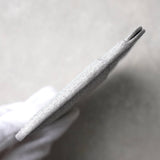 バレンシアガ ロゴ グリッター パスケース カードケース シルバー - NEWSED