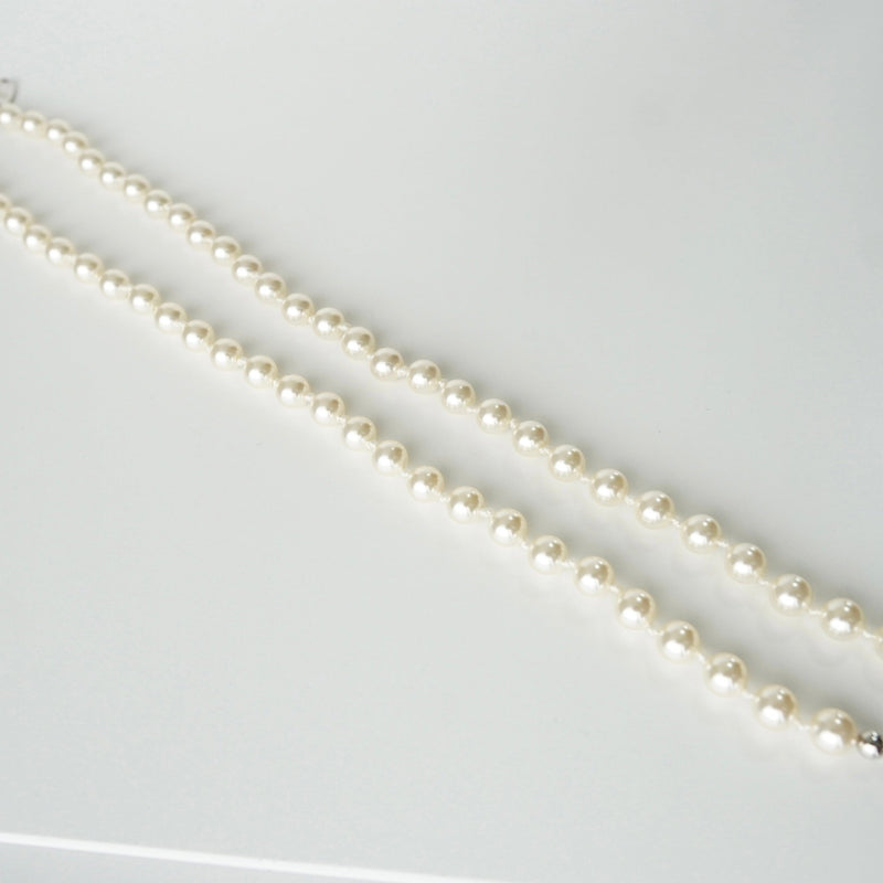 ヴィヴィアン ウエストウッド オーブ ラインストーン パール ネックレス チョーカー - NEWSED