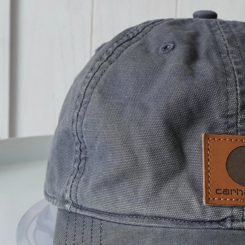 カーハート ロゴ キャップ グレー - NEWSED