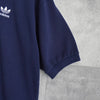 Adidas Trefoil Logo Short Sleeve Polo Shirt, Navy