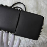 ボッテガ ヴェネタ アルコ マキシイントレチャート トートバッグ ブラック - NEWSED