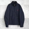 Polo Ralph Lauren logo embroidered nylon jacket blouson navy