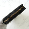 Louis Vuitton Monogram 牛仔拉链钱包 长款钱包 圆形拉链 黑色