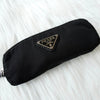 Prada Pocono Tessuto 尼龙黑色三角形徽标手拿包