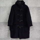 バーバリー ノバチェック裏地 ダッフルコート ネイビー - NEWSED