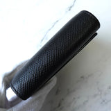 セリーヌ レザー スモール トリフォールドウォレット 二つ折り財布 ブラック - NEWSED