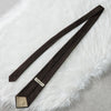 Christian Dior Vintage Shadow Trotter 领带，棕色