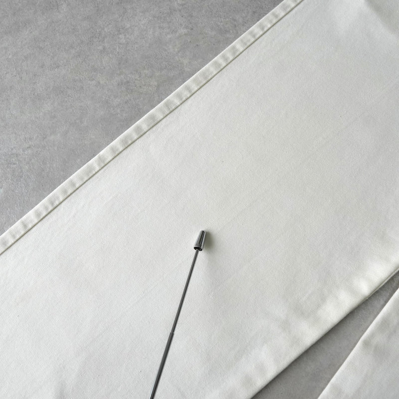 アクネ ストゥディオズ コットンパンツ アイボリー - NEWSED