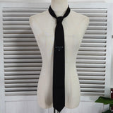 ネクタイ トライアングルロゴ ナイロン ベルト ブラック - NEWSED