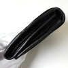 Prada Gathered Nappa Leather Bifold Wallet in Black