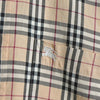Burberry London Nova 米色格纹短袖衬衫