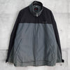 ナイキ ナイロンジャケット ブルゾン ロゴ 刺繍 ブラック / グレー