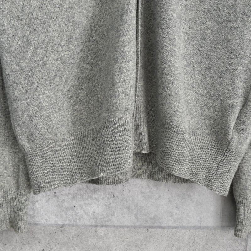 プレイ コム デ ギャルソン ハートロゴ カーディガン グレー - NEWSED