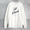 Maison Kitsune Cafe Kitsune 印花运动衫 象牙色