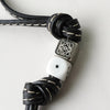 Loewe Anagram Dice Leather Personalized Charm in Black