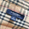 Burberry London Nova 米色格纹短袖衬衫