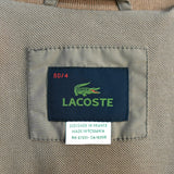 ラコステ ロゴパッチ ブルゾン カーキ ベージュ - NEWSED