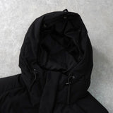 ザ ノースフェイス ドライベント ロゴ ロング丈 ダウンジャケット ダウンコート ブラック - NEWSED