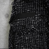 サカイ ツイード ベスト ブラック レディース - NEWSED