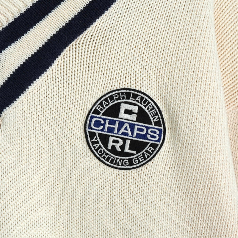 チャップス ラルフローレン チルデンニット アイボリー - NEWSED