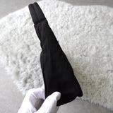 プラダ ポコノ テスート ナイロン ミニハンドバッグ アクセサリーポーチ ブラック - NEWSED