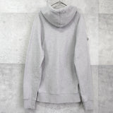 アミパリ アミ パリス パイル トリコロールロゴ パーカー グレー - NEWSED