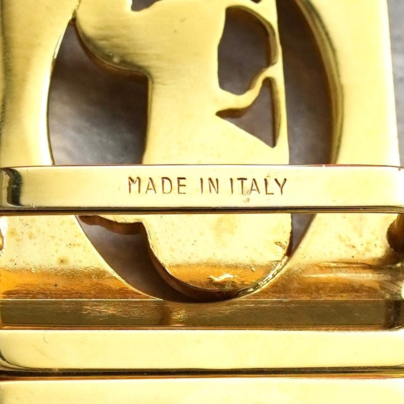 セリーヌ ヴィンテージ 輪馬車 サルキー レザー ベルト ブラック - NEWSED