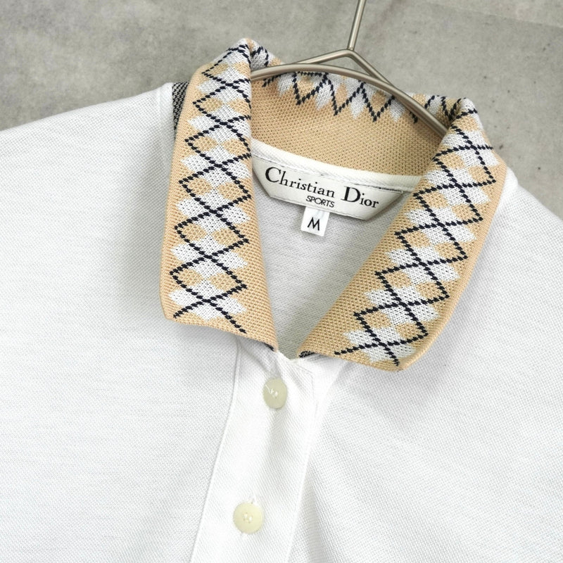 未使用タグ付き　Christian Dior SPORTS  ポロシャツ　刺繍 Christian Dior - ビンテージ クリスチャンディオール スポーツ