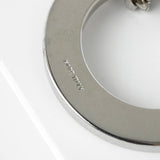 セリーヌ ヴィンテージ サークルロゴ シルバー ネックレス - NEWSED