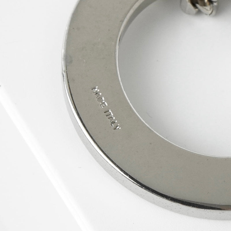 セリーヌ ヴィンテージ サークルロゴ シルバー ネックレス - NEWSED