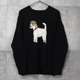 ローレン ラルフローレン 犬 ドッグ コットン ニット ダークネイビー - NEWSED