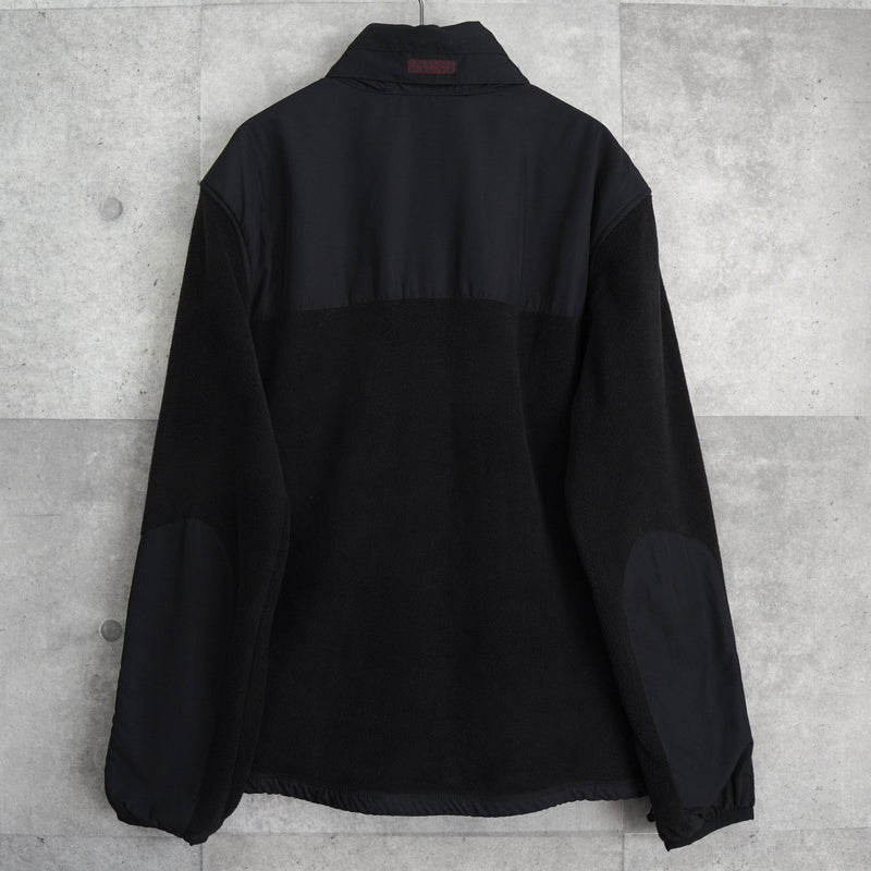 ポロ ラルフローレン ナイロン切り替え フリースジャケット ブラック - NEWSED