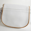 セリーヌ トリオンフ レザー ショルダーバッグ ホワイト