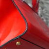 Celine Horsecarriage Sulky 皮革手提包（红色）