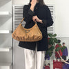 Gucci Abby 皮革单肩包 米色