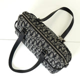 ディオール トロッター キャンバス ミニボストンバッグ ハンドバッグ ブラック - NEWSED