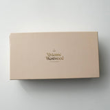 ヴィヴィアン ウエストウッド オーブ レザー 二つ折り長財布 ロングウォレット ブラック 箱付き - NEWSED