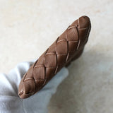 ボッテガ ヴェネタ イントレチャート レザー マルチケース ブラウン - NEWSED